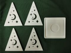 Dekoratif LED Işıklı Gece Lambası